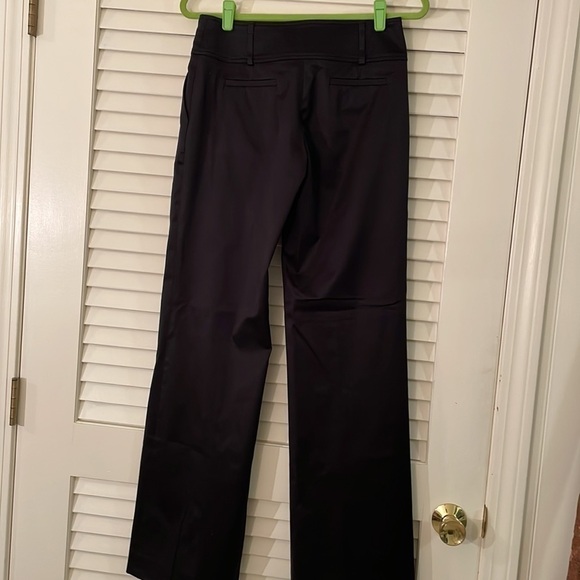 BURBERRY Brit Wide Triple Loop Waistband Black Tailored Pants - Picture 7 of 9